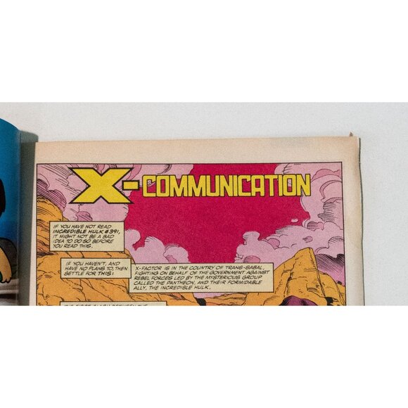 Marvel Comics X-Factor Issue #76 Wolfbane Goes Wild 1992 - Picture 7 of 9